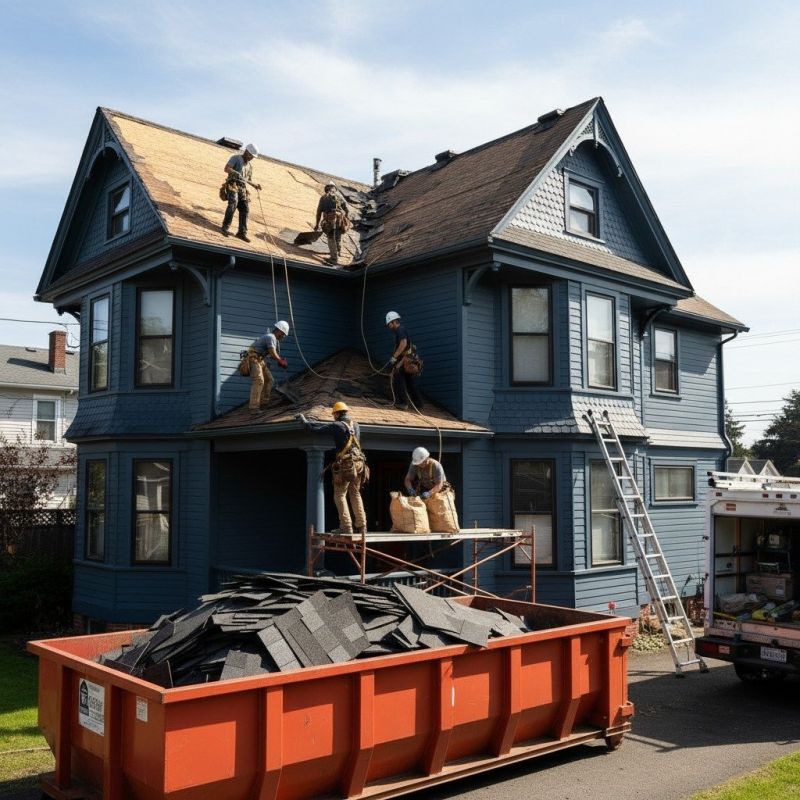 Roof Reshingling in Boston, MA