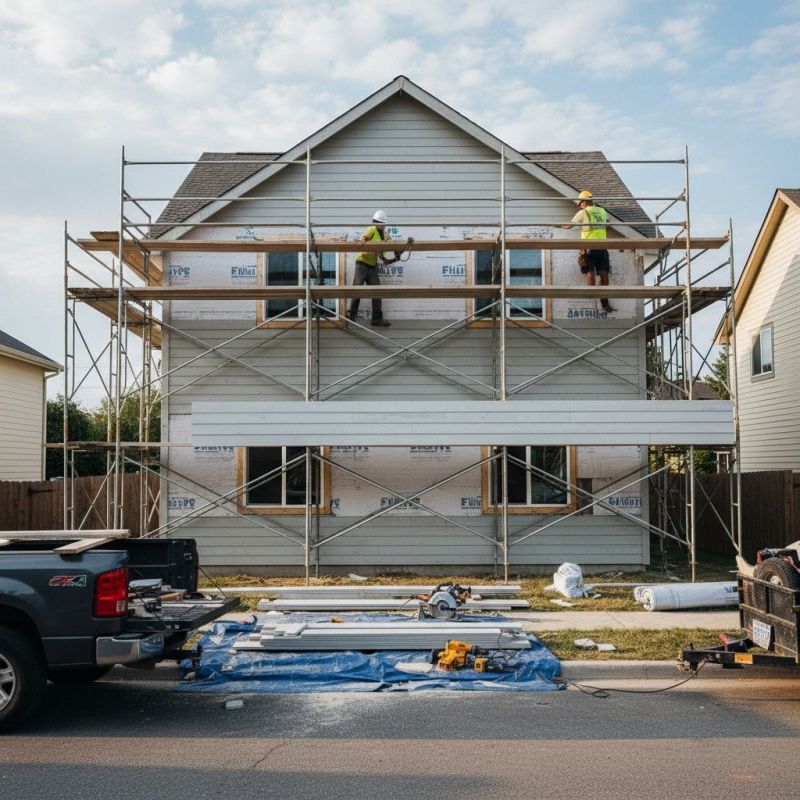 Local Siding Installation pros at work