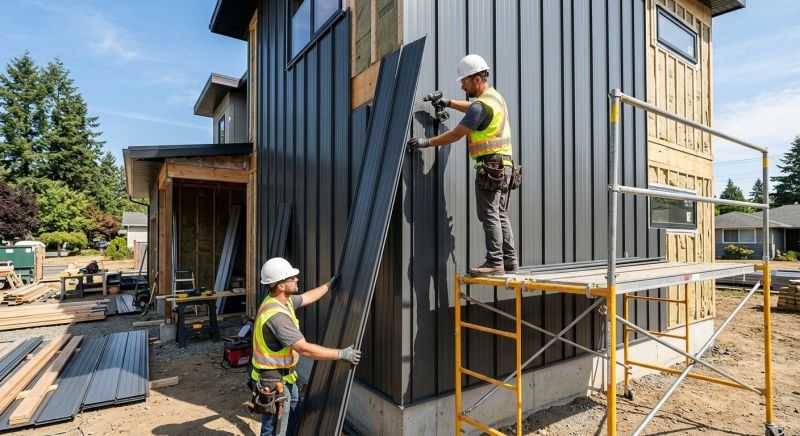 Sheet Metal Siding Replacement in Fairfield County, CT